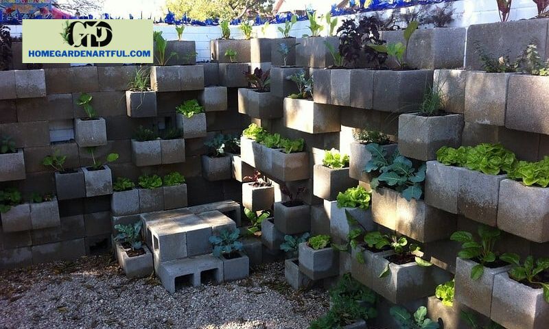 Creative Garden Ideas with Cinder Blocks