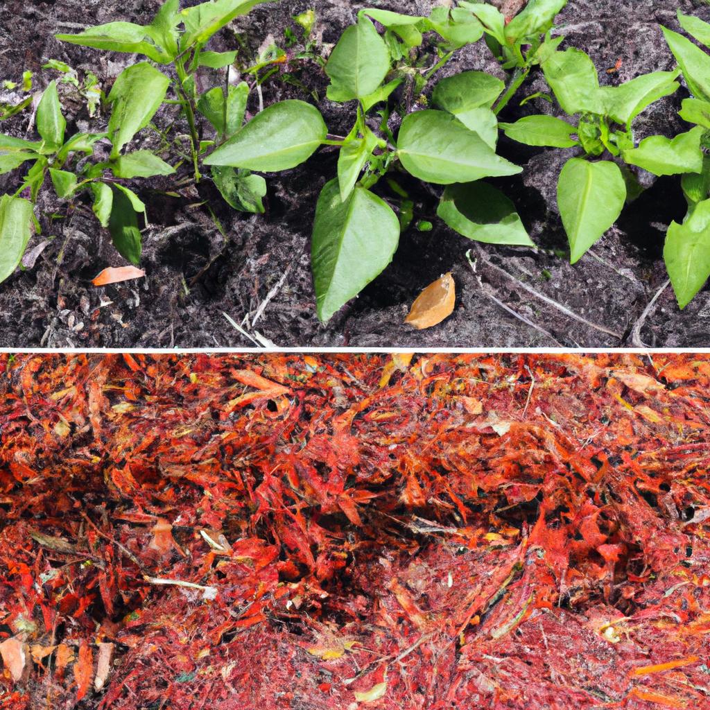 Red pepper flakes can create a barrier that keeps pests away from garden beds.