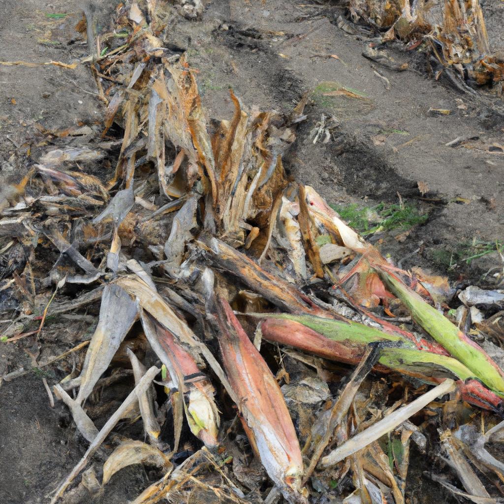 Learn how to dispose of corn stalks responsibly.