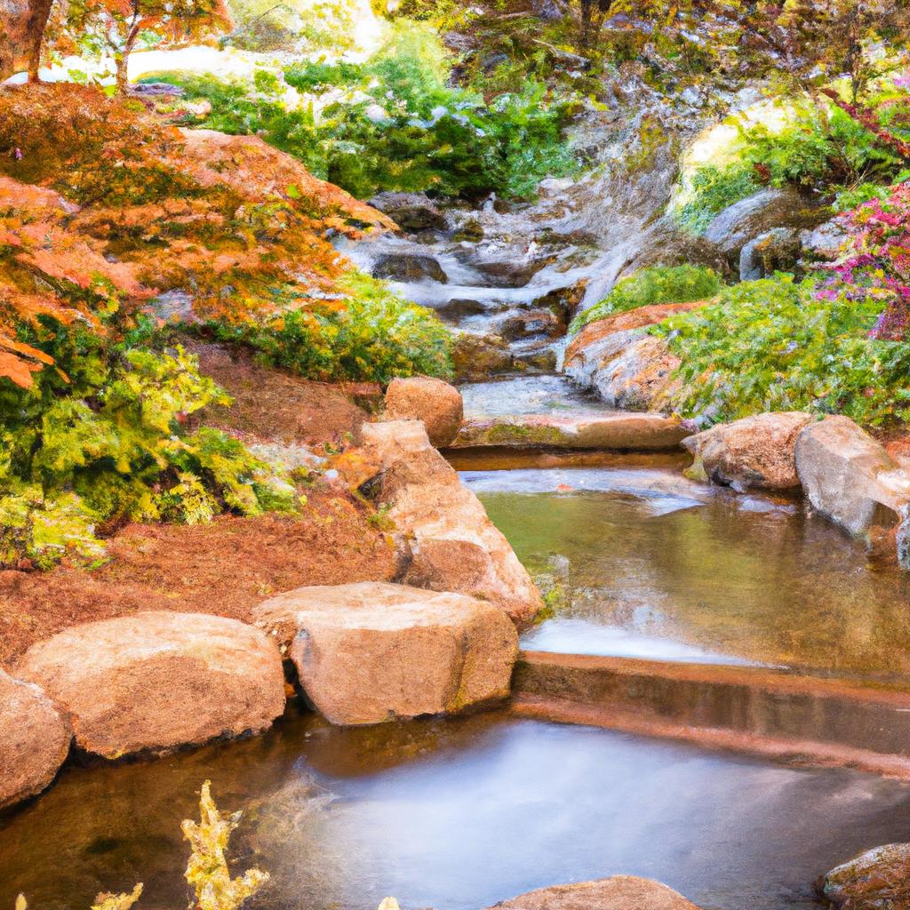 The soothing sounds of water add to the peaceful ambiance of a Feng Shui Zen Garden.