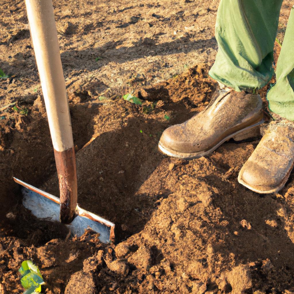 Efficiently plant your garden with the help of a transplanter garden tool.