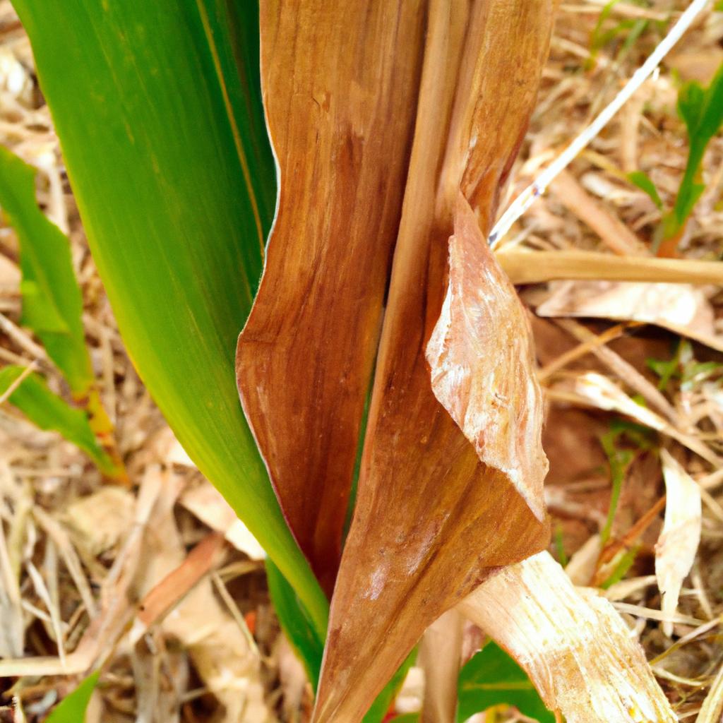 Removing corn stalks helps maintain a healthy garden environment.