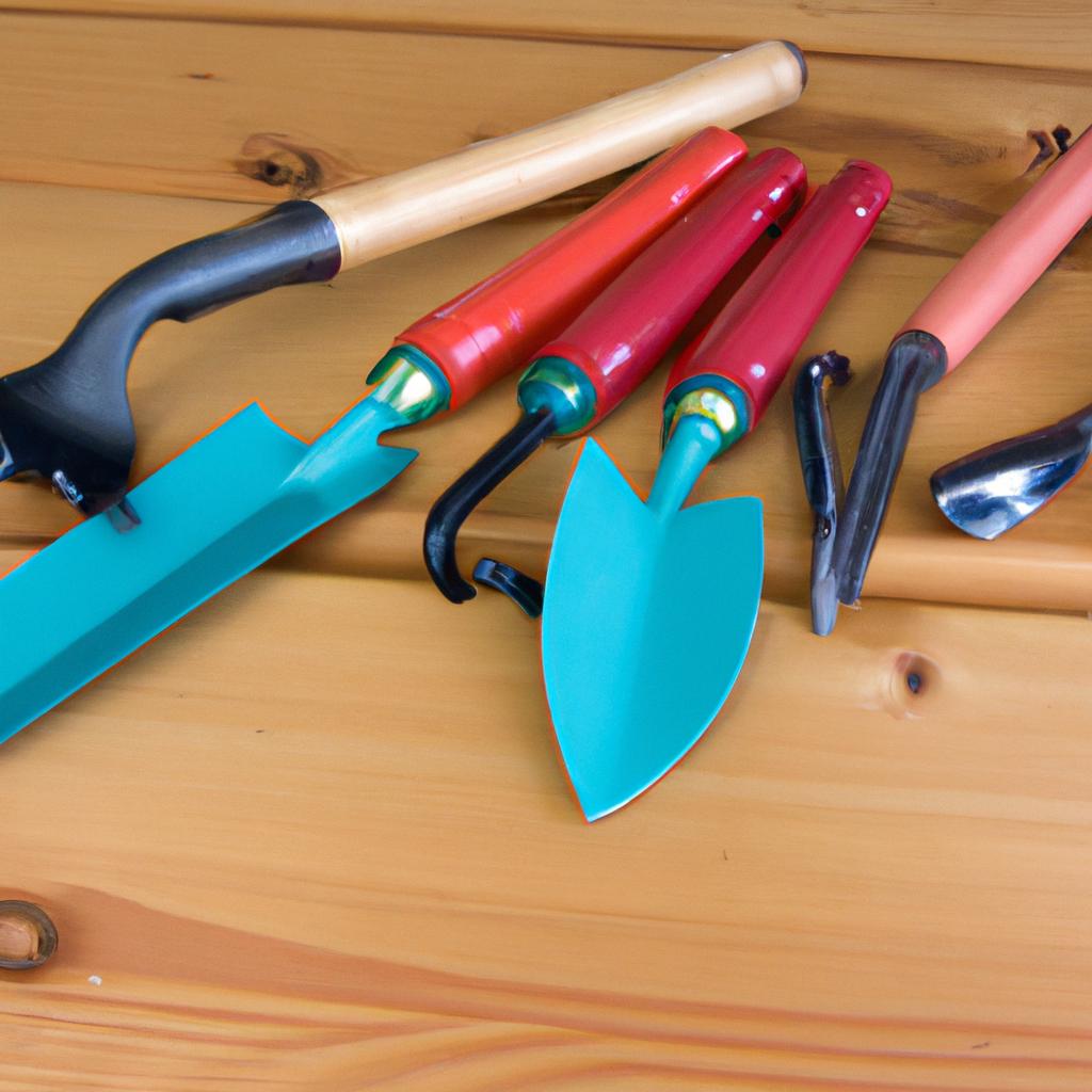 Langenbach garden tools are meticulously organized and always ready for any gardening task.