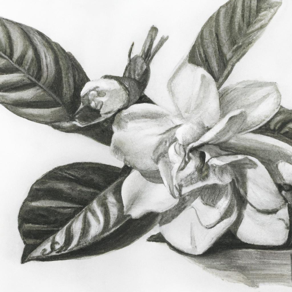 Discover the secrets to creating lifelike gardenia drawings that showcase the flower's elegance.