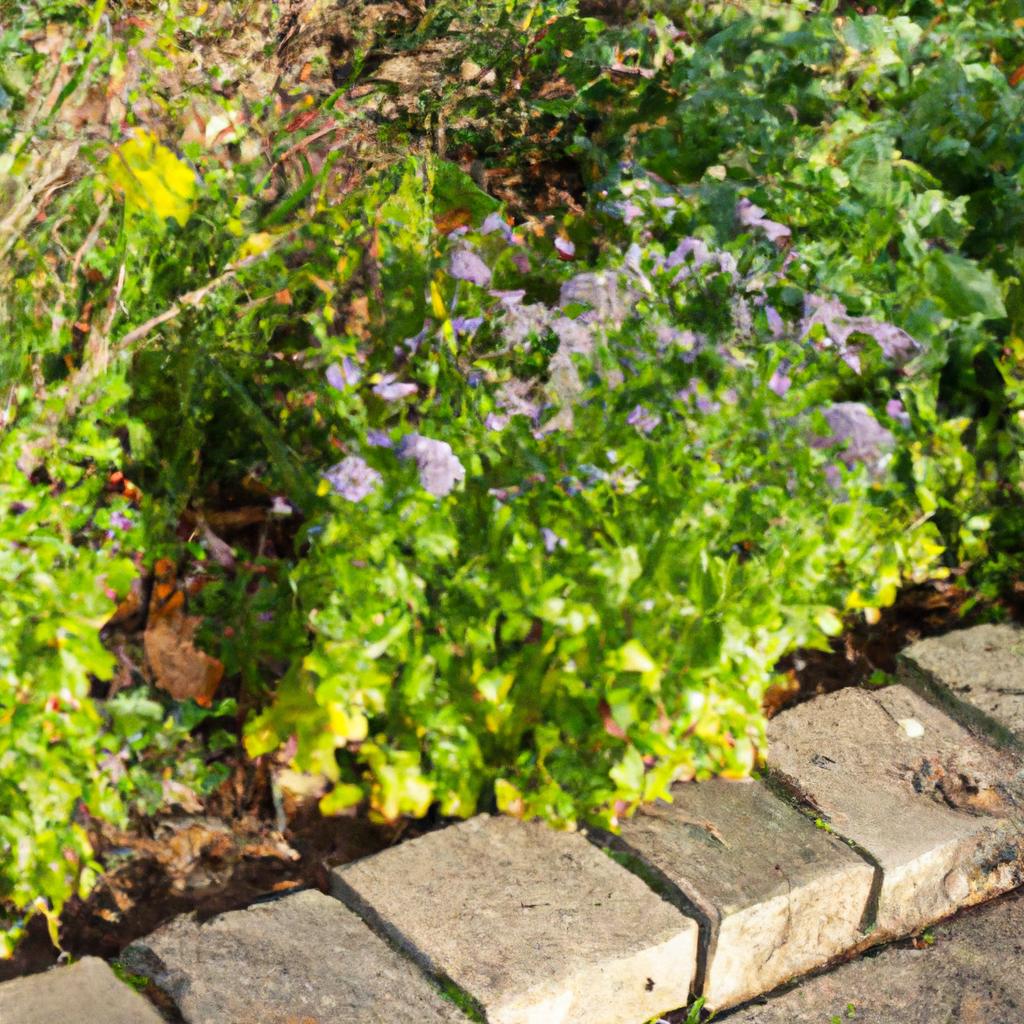 Pest-resistant plants thriving in a well-maintained garden.
