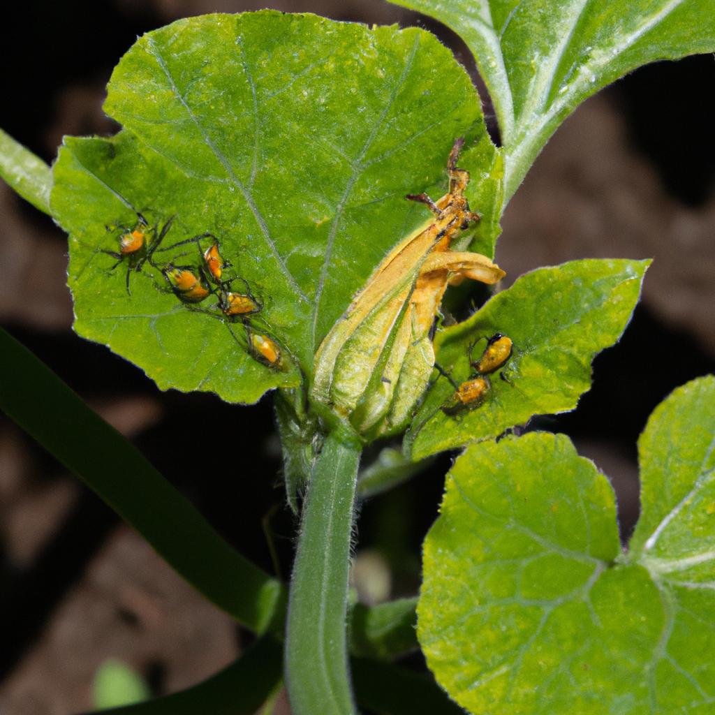 Squash bugs can cause severe damage to zucchini plants in Utah gardens.