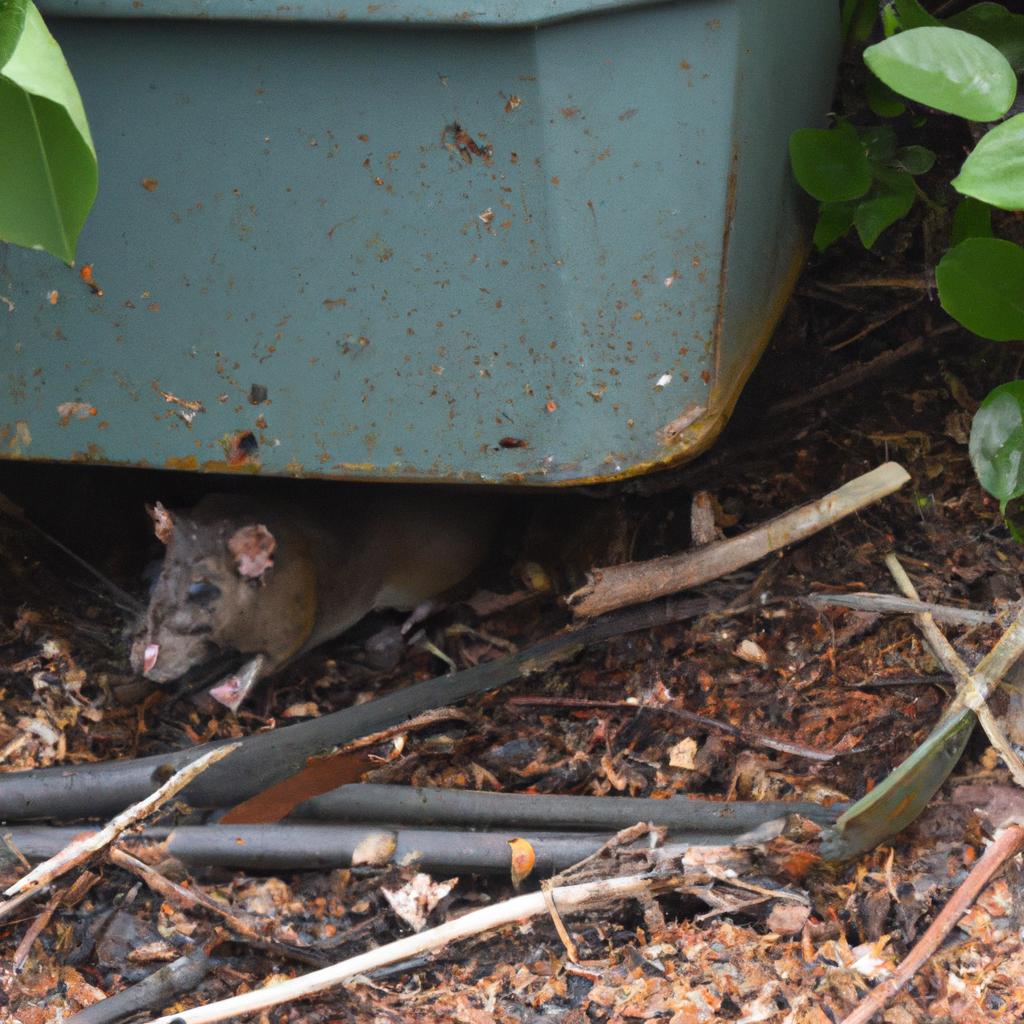 Rodents like rats can cause damage to both plants and property in Tennessee gardens.