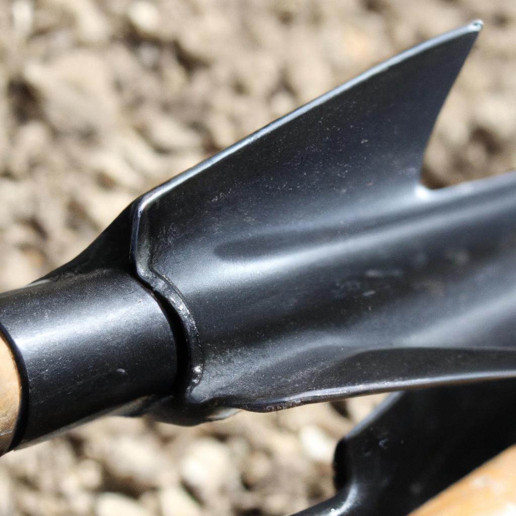 The trake garden tool's ergonomic handle ensures comfortable grip during tasks.