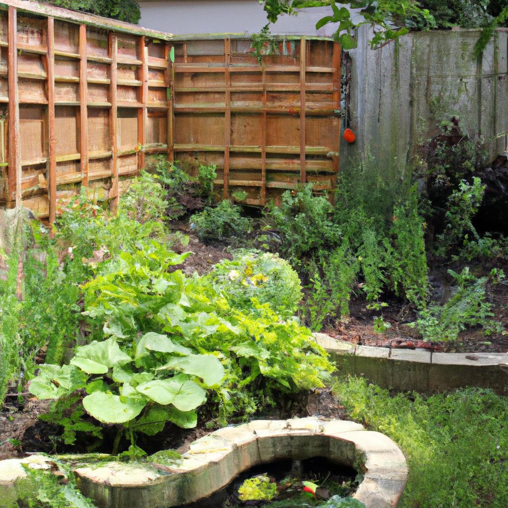 Discover the serenity of this feng shui vegetable garden hidden in the backyard.