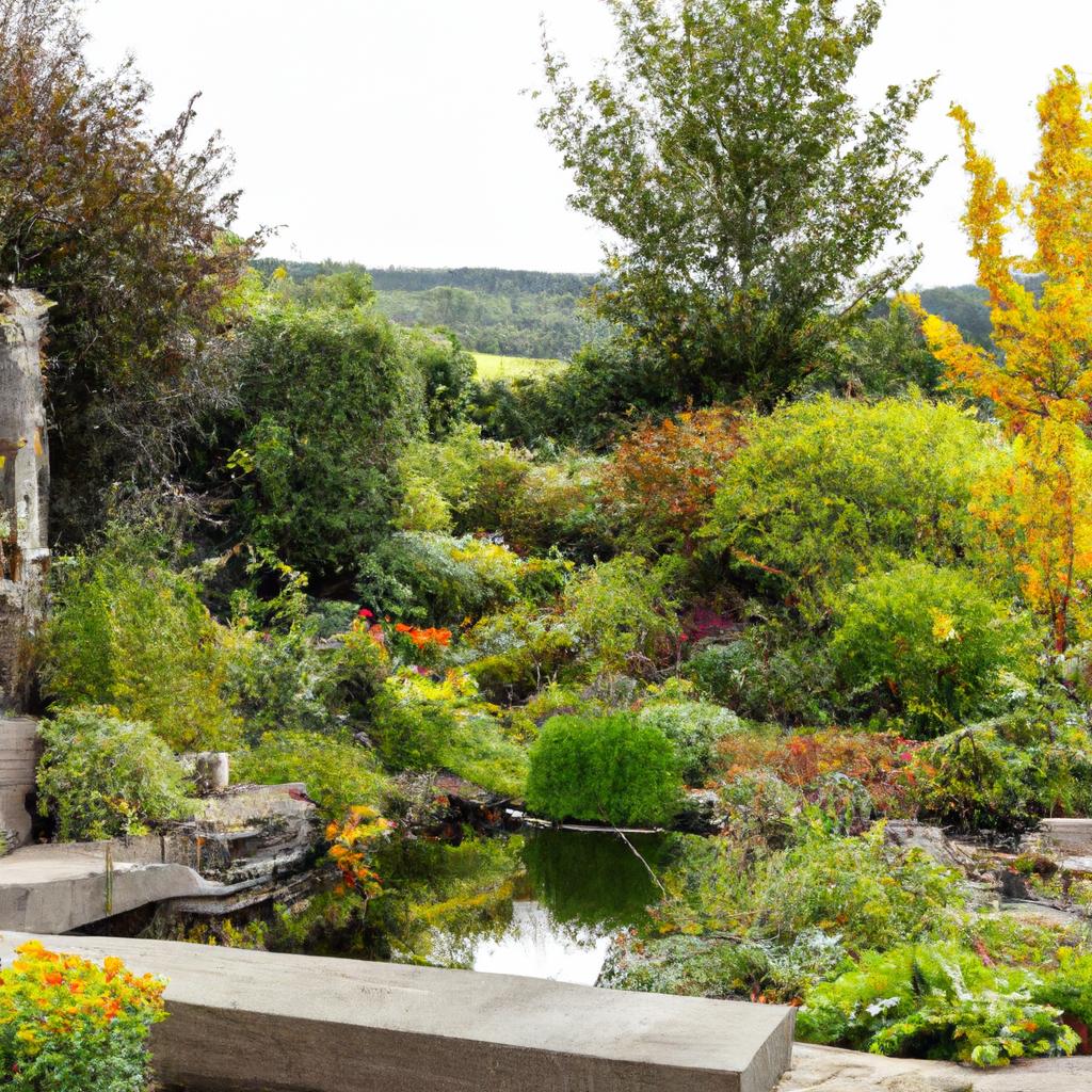 A visually captivating garden highlighting the beauty of 41 garden design.