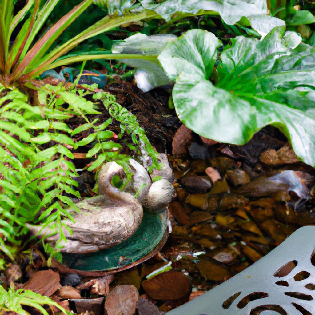 Immerse yourself in the peaceful ambiance of this Zen garden, where the photos add an extra layer of tranquility.