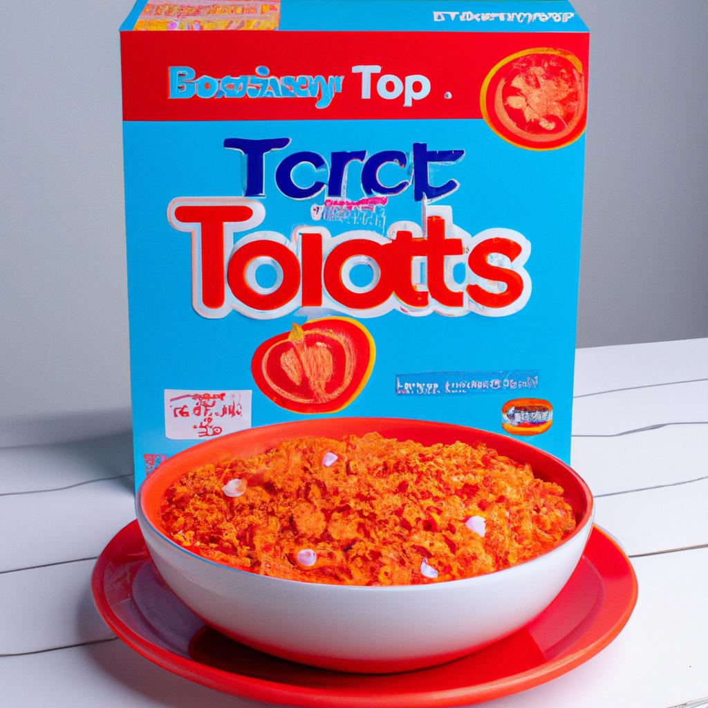 A bowl of Kellogg's Breakfast Tomato cereal, perfect for a fulfilling morning
