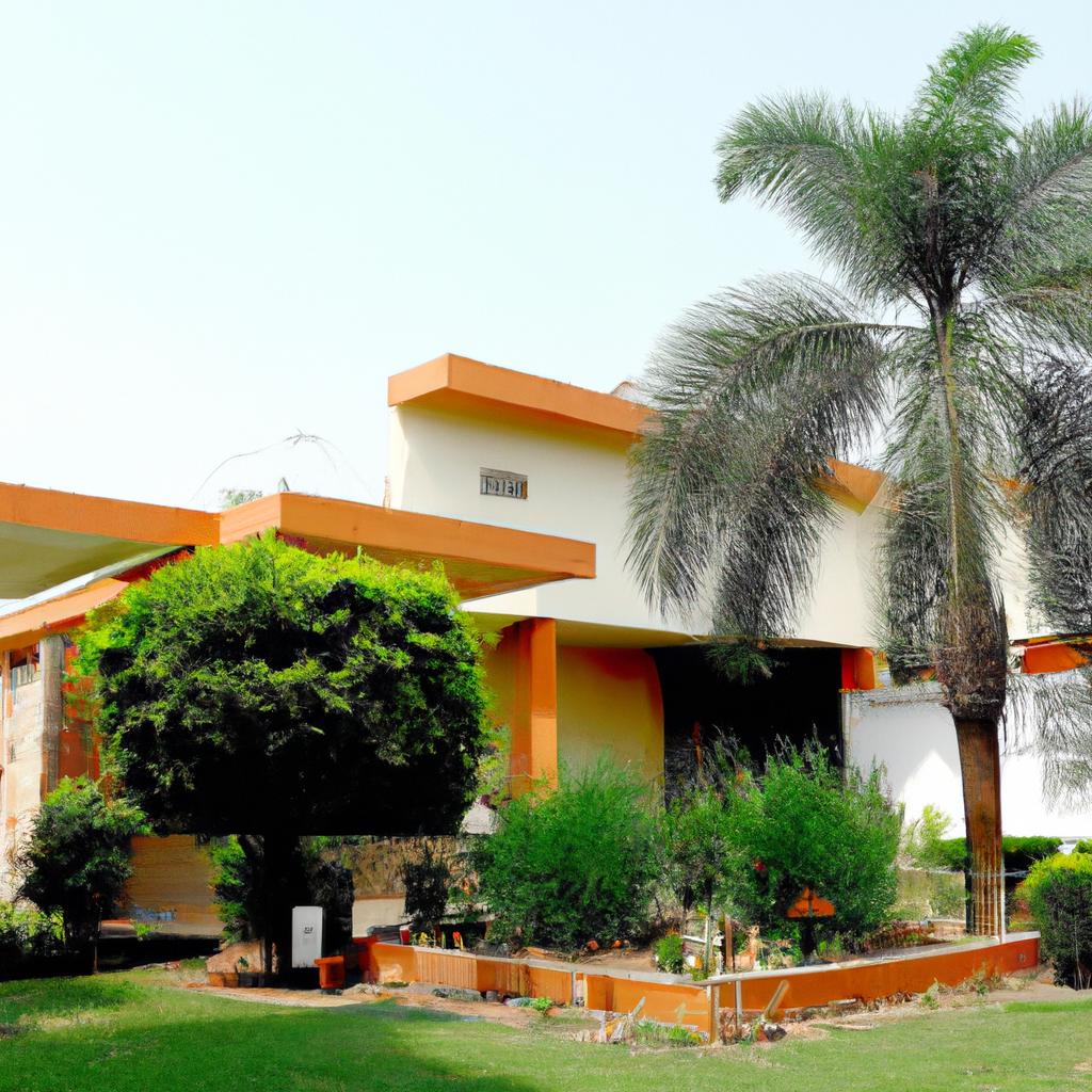 500 Gaj House Design With Garden