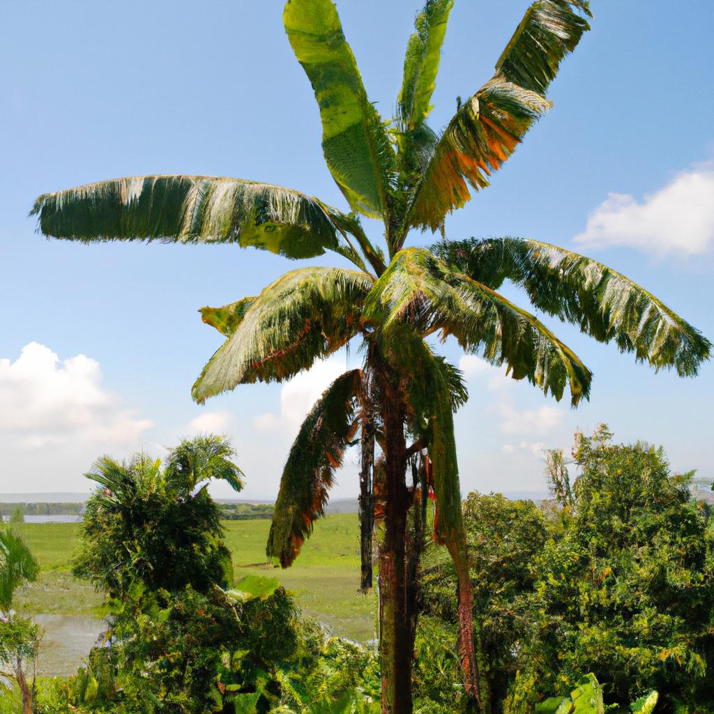 Banana Palm Tree